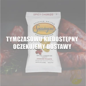 Chipsy ziemniaczane Chorizo • smażone na oliwie z oliwek Extra Virgin • Sarriegui   